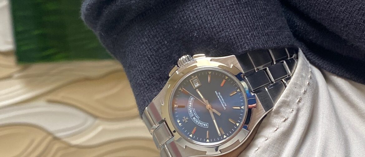 VACHERON CONSTANTIN OVERSEAS AUTOMATIC BLUE DIAL