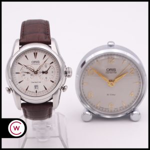 ORIS Centennial Set con Reloj Alarma 8 Días de Viaje