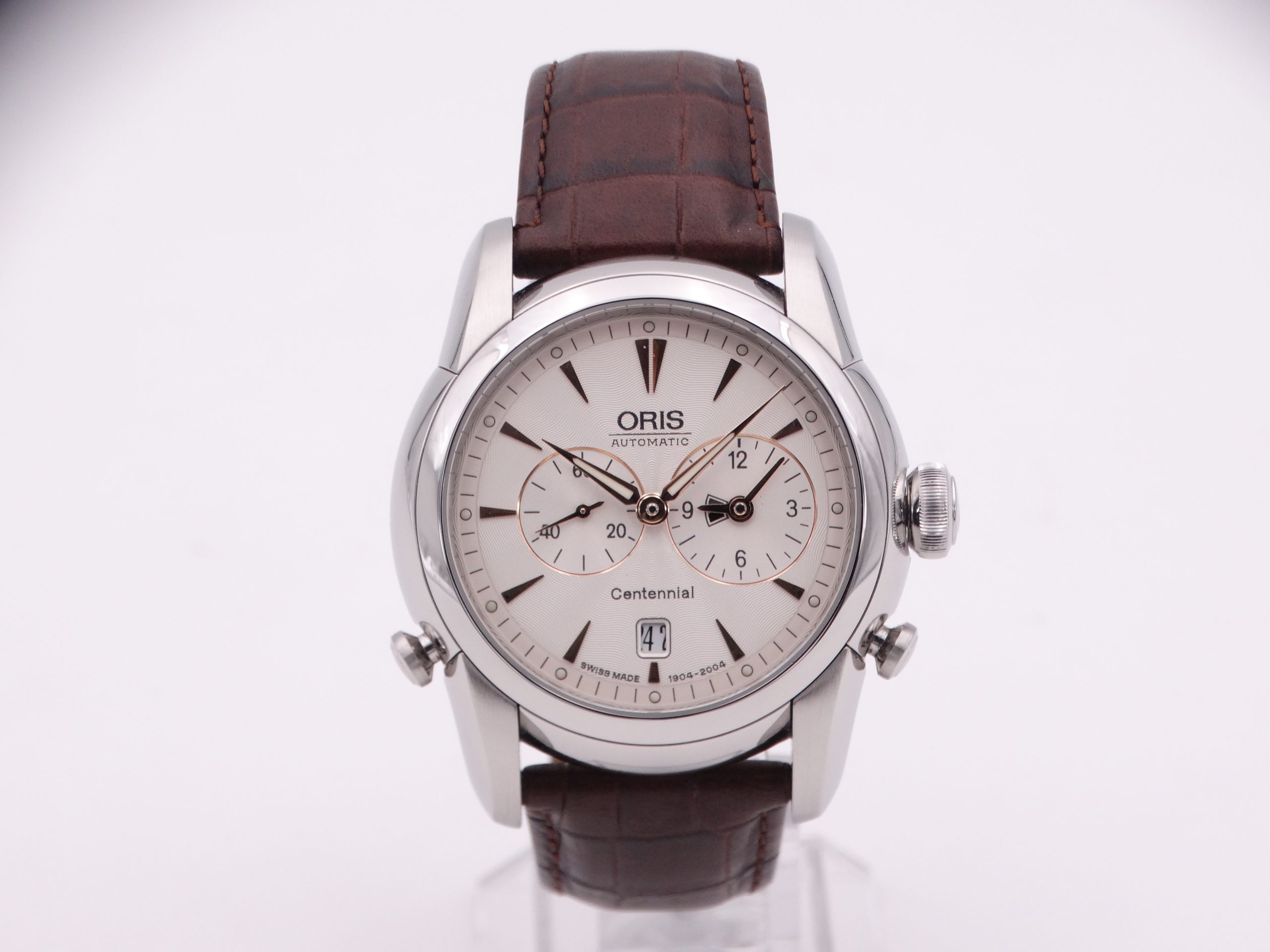 ORIS Centennial Set con Reloj Alarma 8 Días de Viaje - Imagen 4