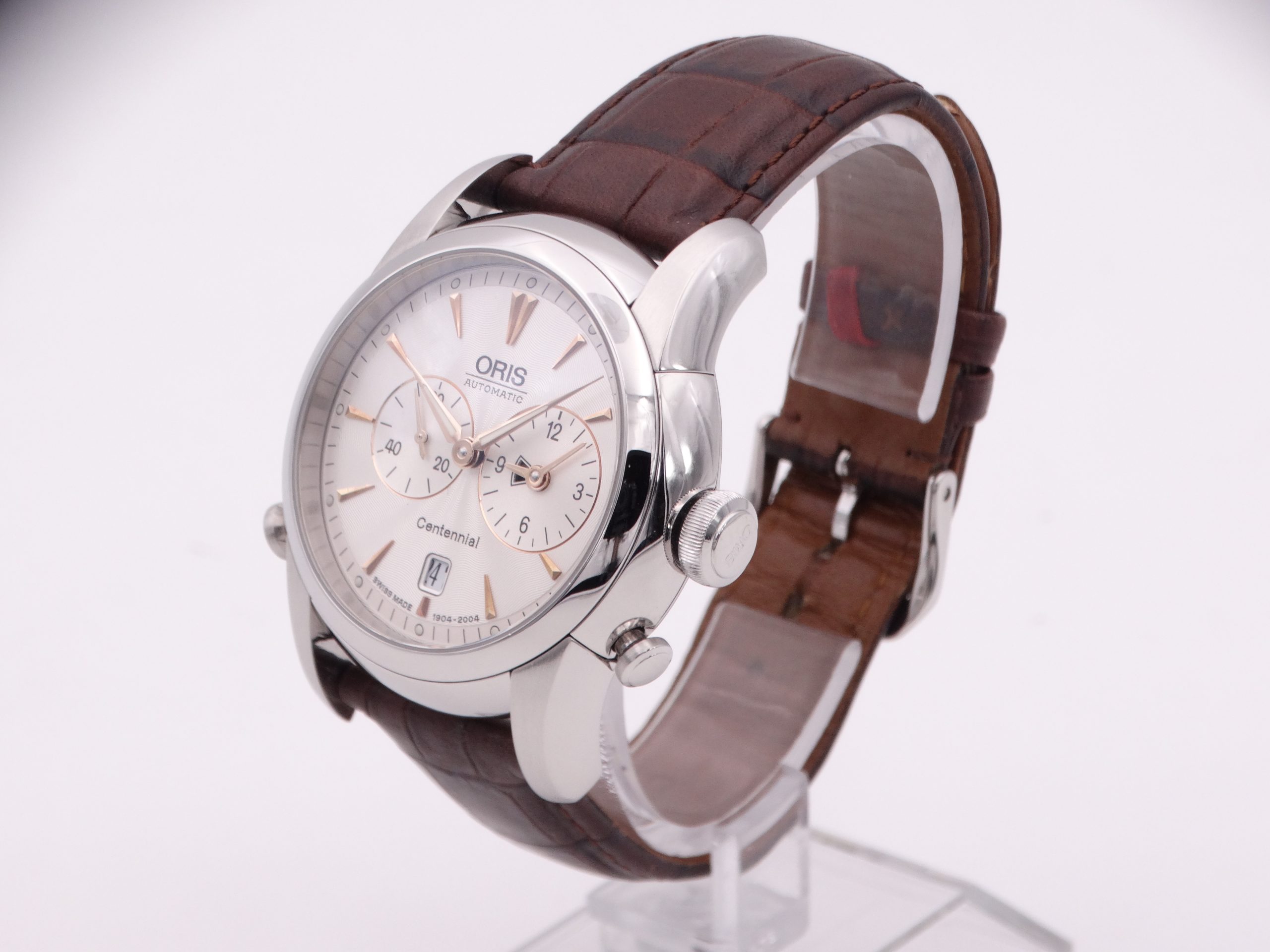 ORIS Centennial Set con Reloj Alarma 8 Días de Viaje - Imagen 5