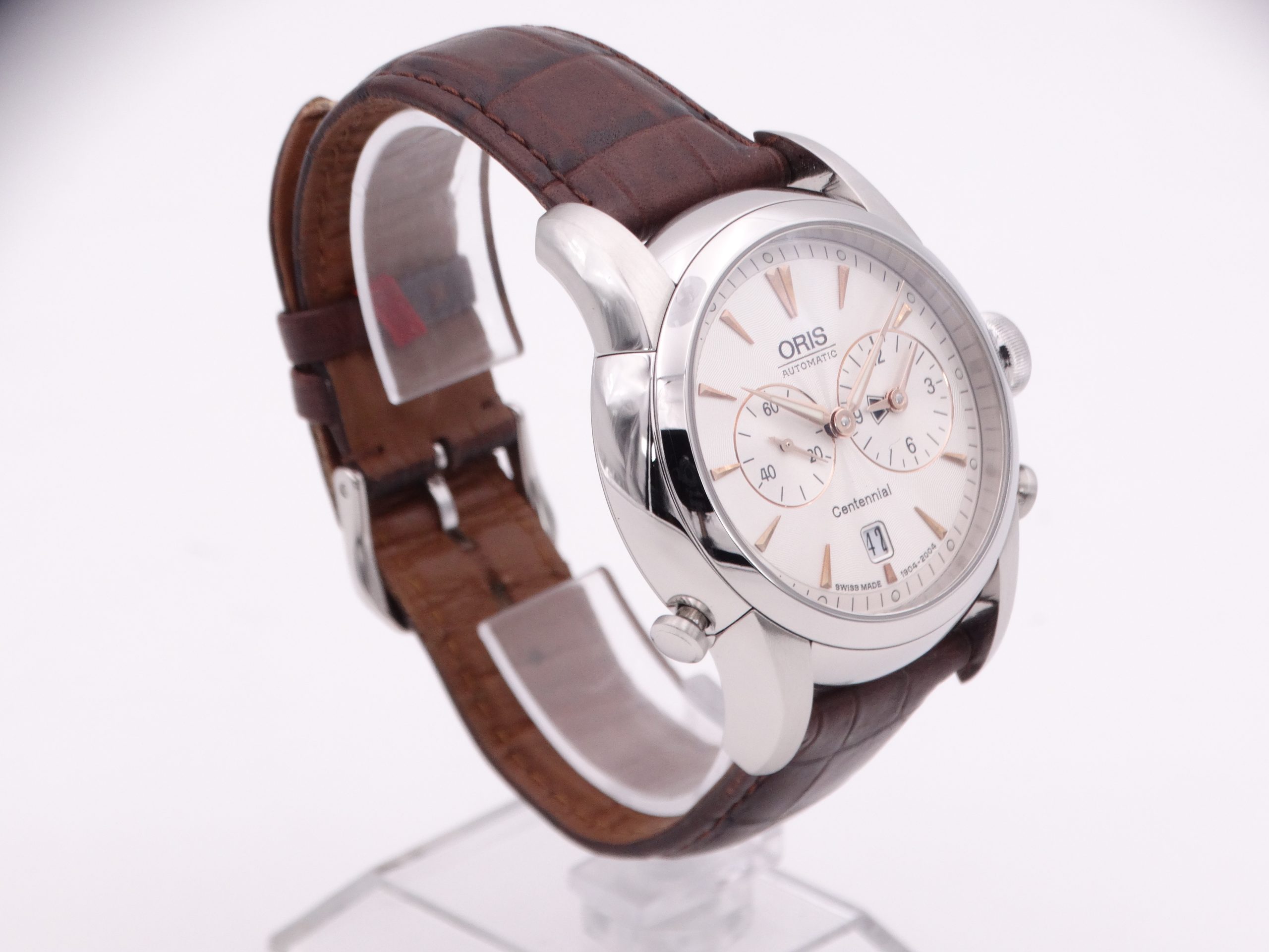 ORIS Centennial Set con Reloj Alarma 8 Días de Viaje - Imagen 8