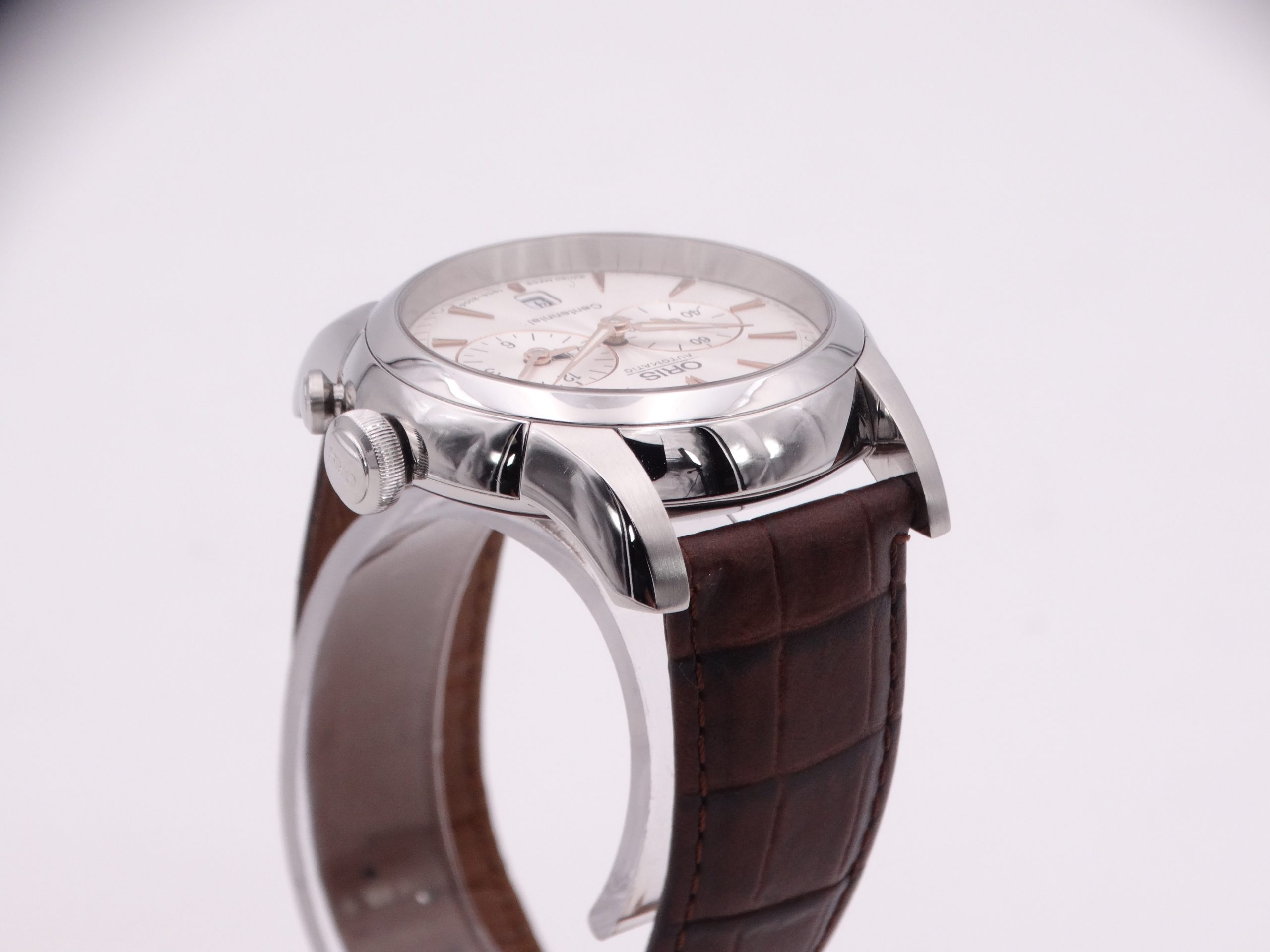 ORIS Centennial Set con Reloj Alarma 8 Días de Viaje - Imagen 11