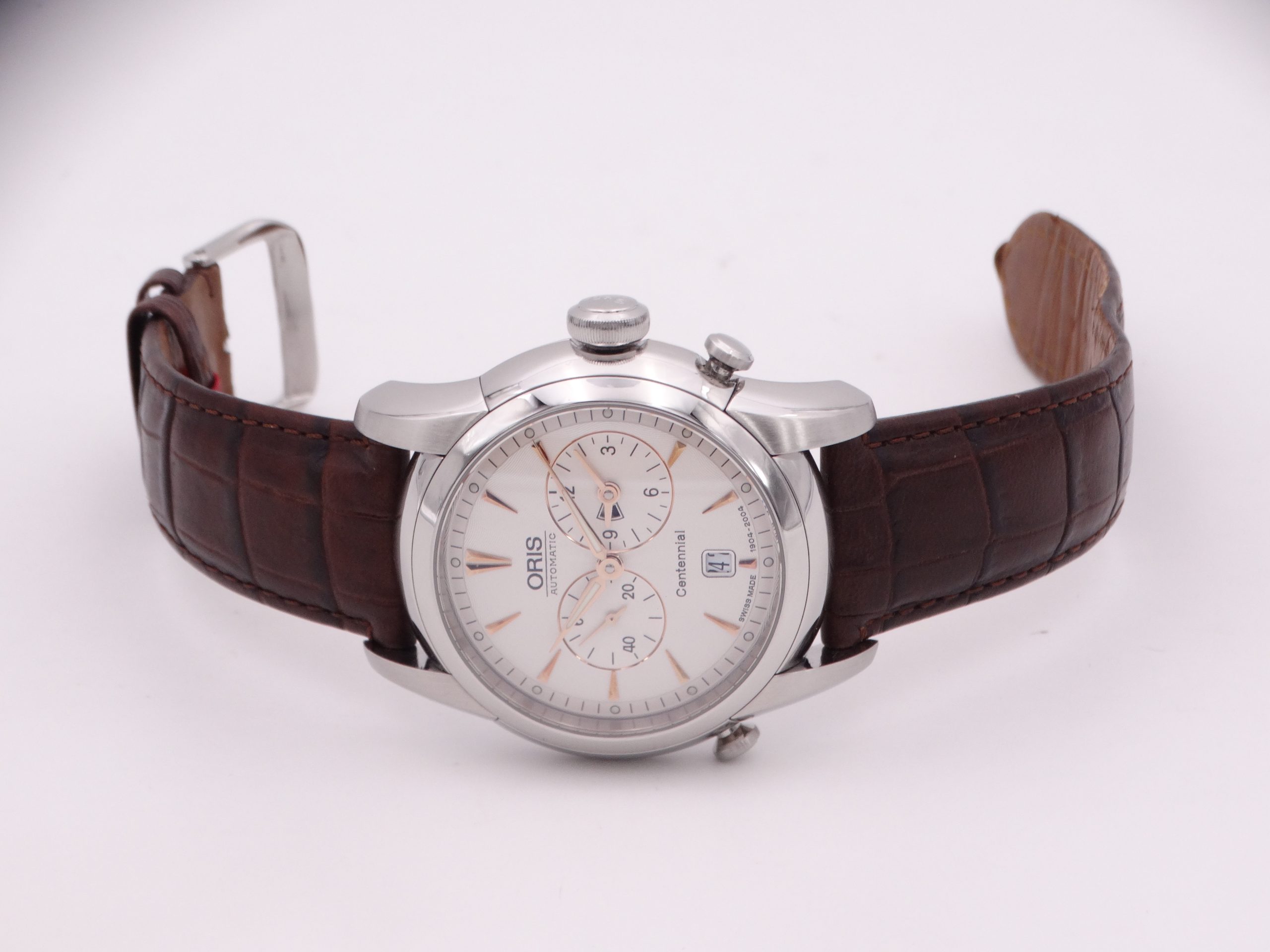 ORIS Centennial Set con Reloj Alarma 8 Días de Viaje - Imagen 16